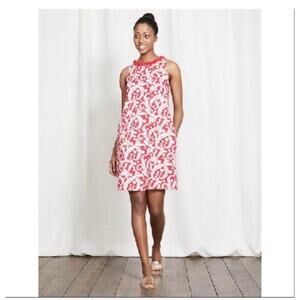 Boden Pom Pom Paisley Bridget Dress